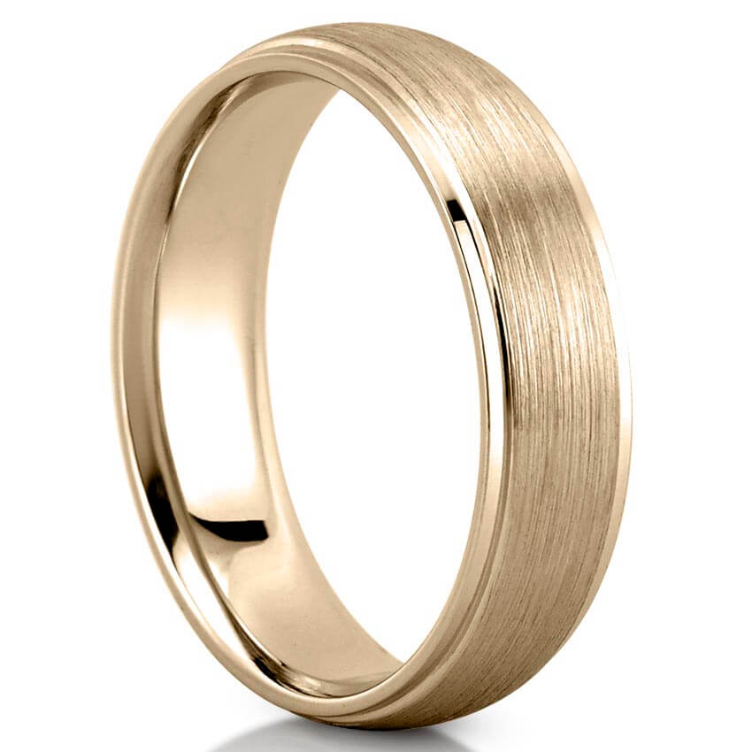Eddy Satin Band with Polished Flat Edges